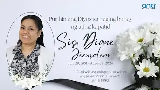 A Video Tribute to our Sister in Christ - Sis Diane Jerusalem