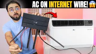 We Run AC on *Internet* Wire😱 - क्या एसी इंटरनेट के तार पर चलेगा🔥 !! Part - 1 Using Short Wire