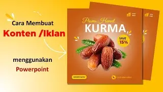 Cara membuat Desain Konten Menggunakan Powerpoint