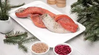Косичка из лосося и палтуса Раут