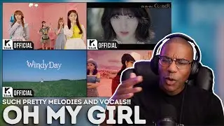 OH MY GIRL | 'Liar Liar', 'Closer', 'Windy Day', 'Nonstop' MV REACTION | Such pretty melodies!!