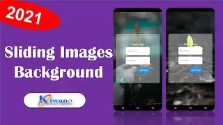 Auto background images changer system  |  login System Design  | Transparent Login Screen (Kodular)