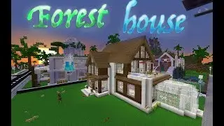 HOMELY FOREST HOUSE in Minecraft! // Building and Decorating!