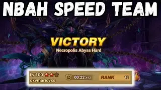 Noob Builds A Necro Abyss Hard Speed Team and Hits Rank 12!!! 🥇🤩