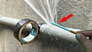 Don't Worry About The Holes in The PVC Pipes Anymore!!