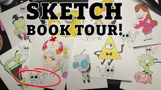 PFP Request Sketch Book Tour!