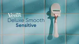 Unser Deluxe Smooth Sensitive Rasierer mit SkinElixir & Metallhandstück | Gillette Venus