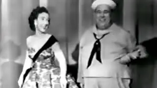 Jack E. Leonard & Jane Froman do "Honey Bun" from "South Pacific" (CBS-TV 1954) [RESTORED in STEREO]