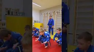 Секция дзюдо в Одинцовской СОШ 3. Группа-6 (5-6 лет). Наставник Таиров Дамир Шамилевич.