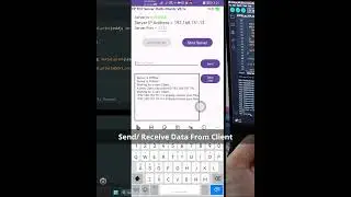 Android - ESP32 : Socket Programming TCP Server Multi Clients - Send Receive Data