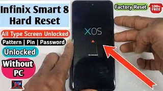 Infinix smart 8 Hard Reset | X6525 | How to Hard Reset Infinix Mobile