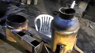 How to make a waste oil burner yourself