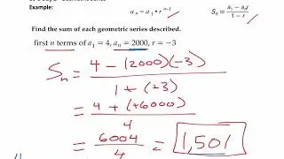 CA 10-3 Day 2 Geometric Series