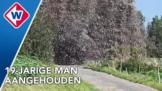 Enorme explosie, gevonden vuurwerk ontploft