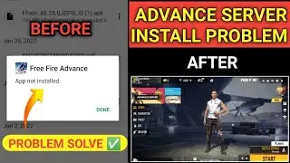 There Was a Problem Parsing The Package Download Free Fire Advance Server Download apk Problem |