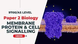 Membrane Protein & Cell Signalling | AS Level - P2 | Biology with Dr Lakho