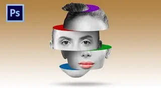 Photoshop Tutorials Face Slide Effect Photoshop Pixel