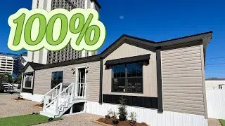 They MASTERED a floor plan on this mobile home! Prefab House Tour