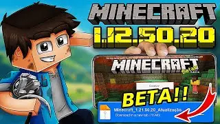 🔥 MINECRAFT 1.12.50.20 APK PARA ANDROID | NOVA ATUALIZAÇÃO VERSÃO BETA (ANÁLISE) REVIEW! ✅