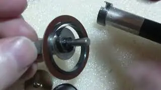 Installing Mainspring, Waltham model 1892