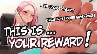 [ASMR] Office-Lady Boss' Steamy Foot Facial! [Stimulating][Tingly][Lotion]