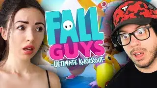 Typical Gamer and Samara Redway Play FALL GUYS for the FIRST TIME EVER! (FALL GUYS Funny Moments #1)