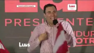 Discurso Luis Zelaya en lanzamiento de Osman Aguilar.