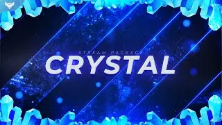 StreamSpell | Crystal Stream Package │ Twitch Overlays for OBS Studio, Streamlabs
