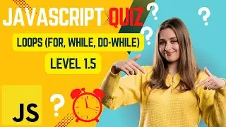 JavaScript Quiz ⚡ | Loops (for, while, do…while) Explained with Questions (Level 1.5) Code Crack
