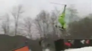 Bad Landing On Railing