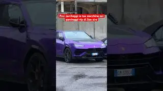 ECCO IL PARCHEGGIO VIP DI SANSIRO 🏟️⚽️