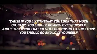 Justin Bieber "love yourself" song lyrics