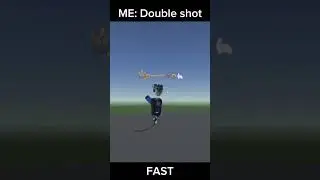 Fastest DoubleShot #recroom #meme #viralvideo #vr #oculusquest2 #recroomglitches