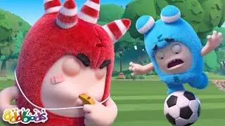 Soccer Skills and Drills ⚽ Oddbods | Cartoons For Kids | Funny Cartoon | After School Club