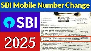 state bank mobile number change form fill up|how to change sbi mobile number|sbi mobile no change