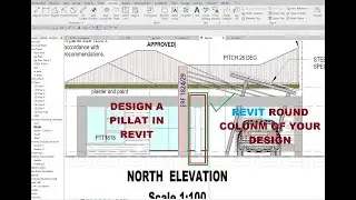 HOW TO CREATE A COLUMN IN REVIT  - ROUND COLUMN - ROUND PILLAR