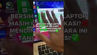 TRY USING THIS METHOD TO CLEAN LAPTOP VIRUSES WITHOUT AN APPLICATION 