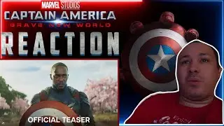 Captain America Brave New World Teaser Trailer | Reaction!
