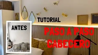 Idea Cabecero Palilleria ( paso a paso )