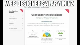 How much do web designers earn in New Zealand