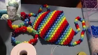 Rainbow Kandi Mask Livestream