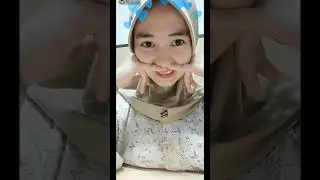 HIJAB LIVE MUKA POLOS, DI JEPIT DI MEJA VIRAL!!!