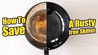 How to Save a Rusty Iron Skillet|全网征集“报废铁锅”，我到底能不能拯救它？
