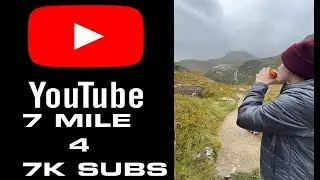 7 MILE WALK FOR 7,000 SUBSCRIBERS