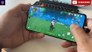Samsung S21 FE -Gaming Review (Gameplay Genshin Impact)