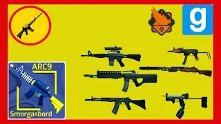 Garry's Mod: ARC9 Smorgasbord All weapons + all conversion kits showcase