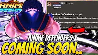 *NEW* Anime Defenders X Is Officially Releasing Soon!