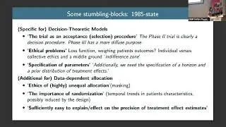 21st Armitage Workshop: Talk by Dr Sofia Villar, MRC Biostatistics Unit