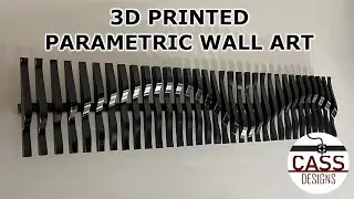 DIY - 3D Printed Parametric Wall Art