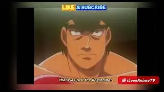 TAKAMURA USES ONLY HIS LEFT VS CHALLENGER - HAJIME NO IPPO